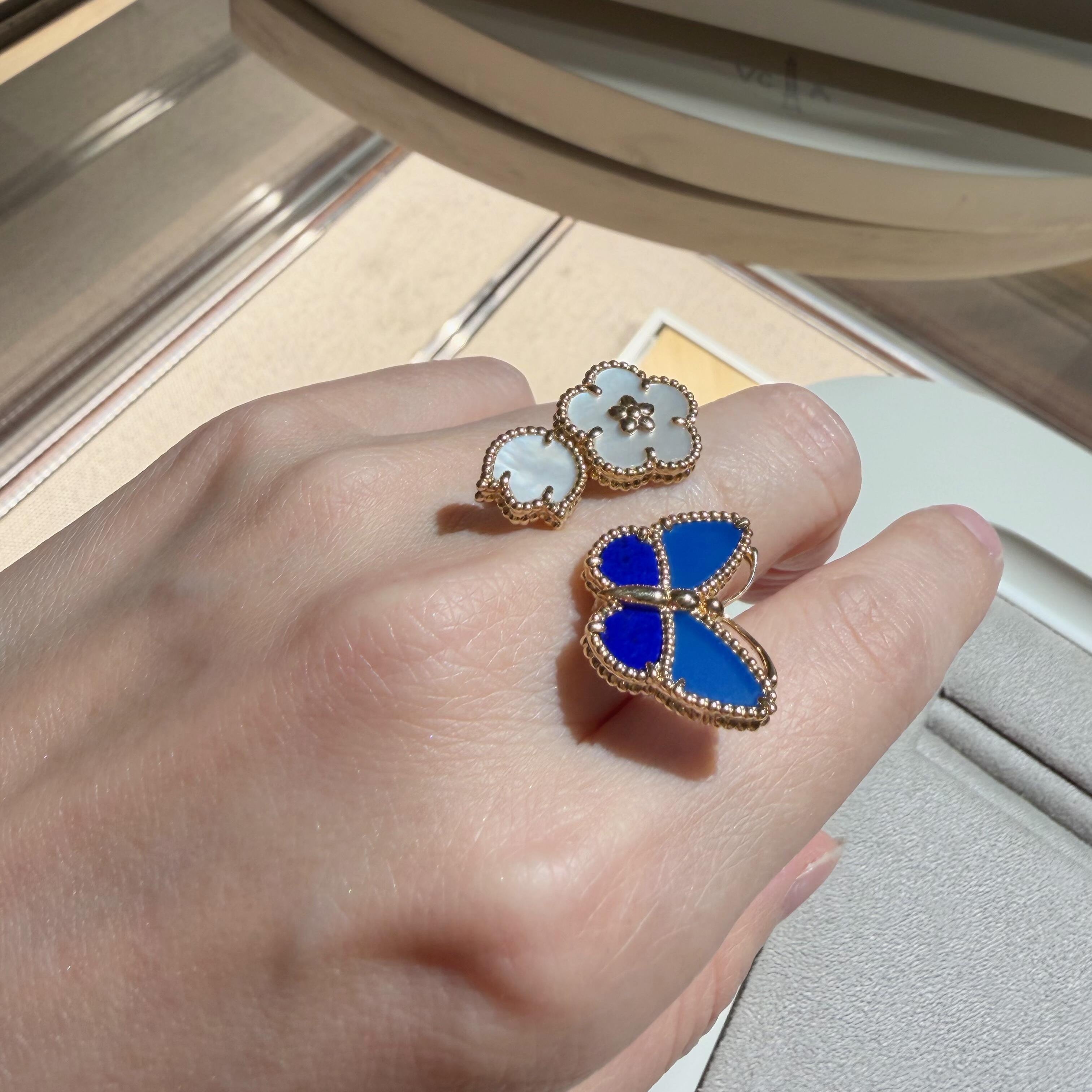 [Dream] 2026 NEW MODEL SPRING LUCKY 3 MOTIF GOLD RING