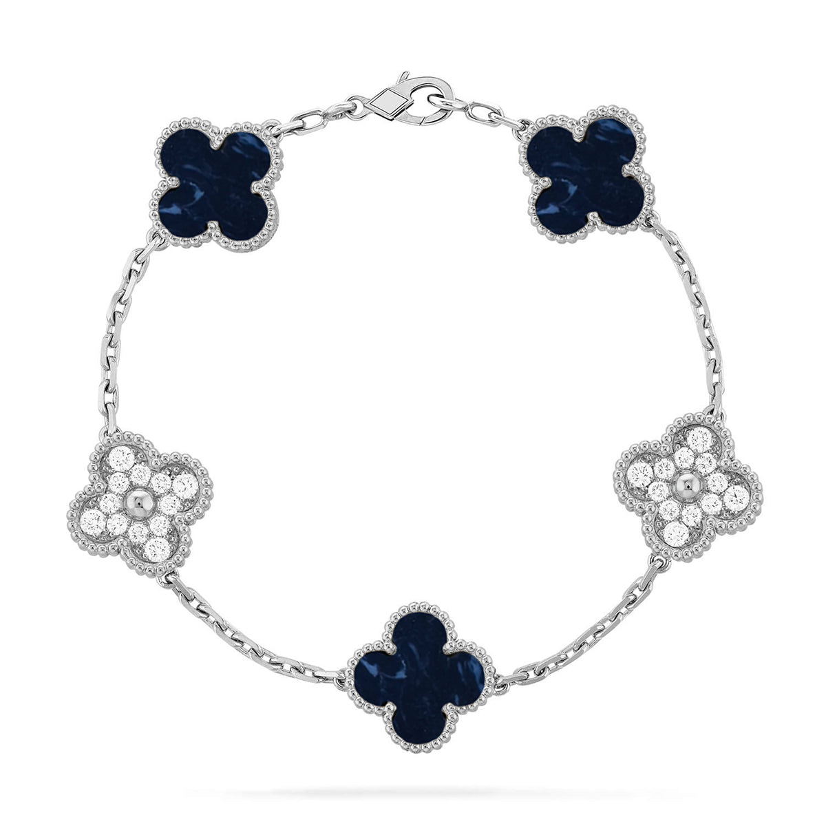 [Dream]New CLOVER 5 MOTIF PIETERSITE BRACELET COLLECTION