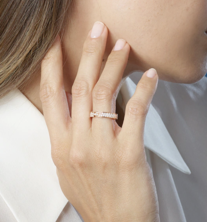 ¡®Dream¡¯ALLIANCE LIENS VIDENCE PAVED DIAMOND 4MM RING