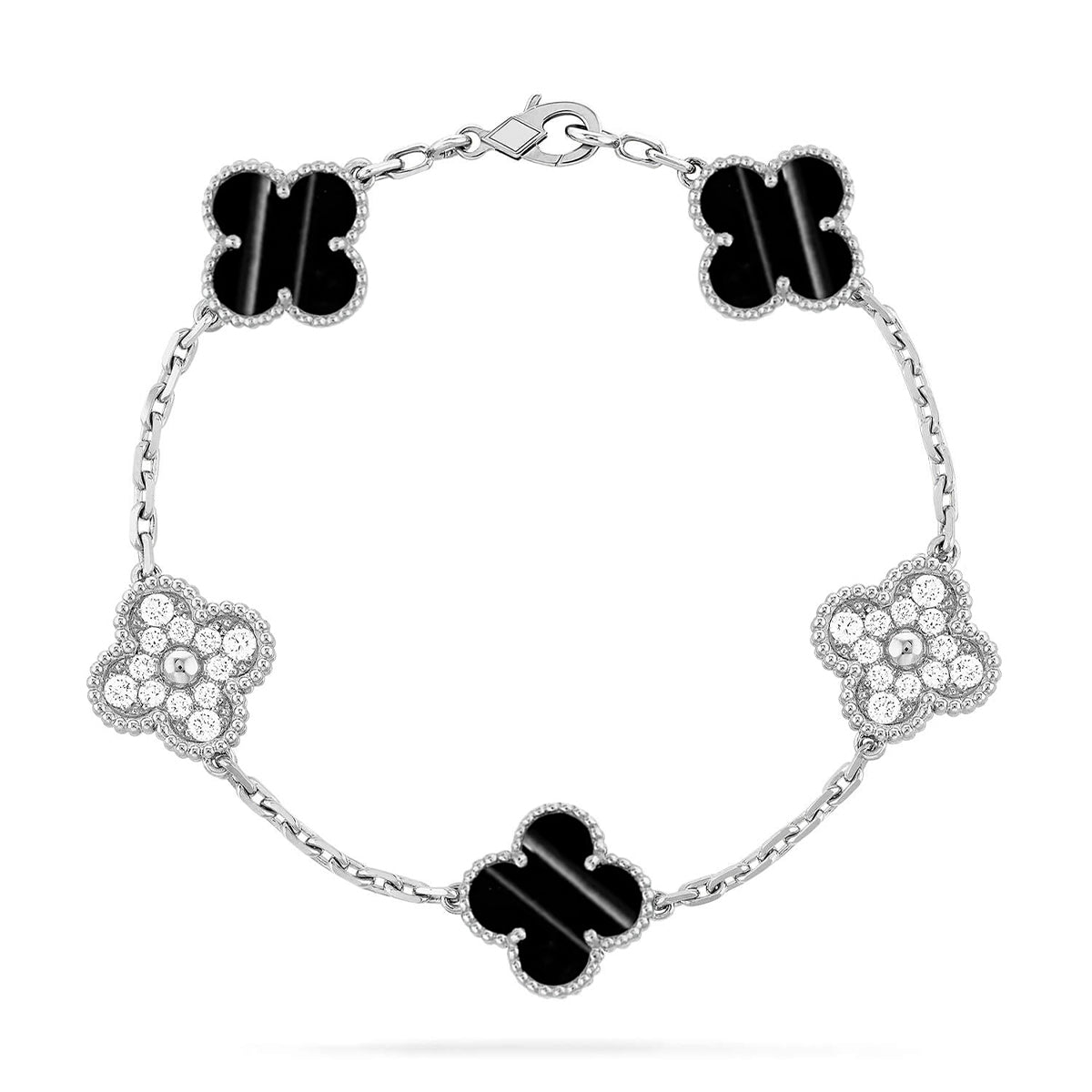 [Dream]New  CLOVER 5 MOTIF PULSAR STONE BRACELET COLLECTION