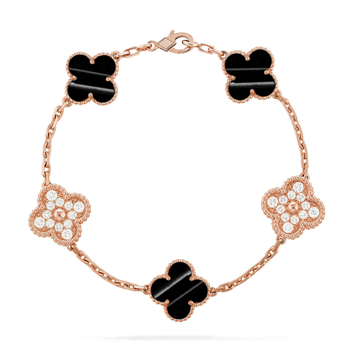 [Dream]New  CLOVER 5 MOTIF PULSAR STONE BRACELET COLLECTION