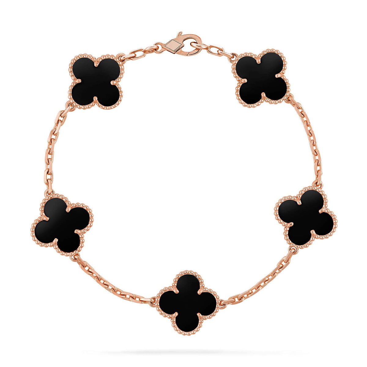[Dream]New CLOVER 5 MOTIF ONYXS BRACELET COLLECTION
