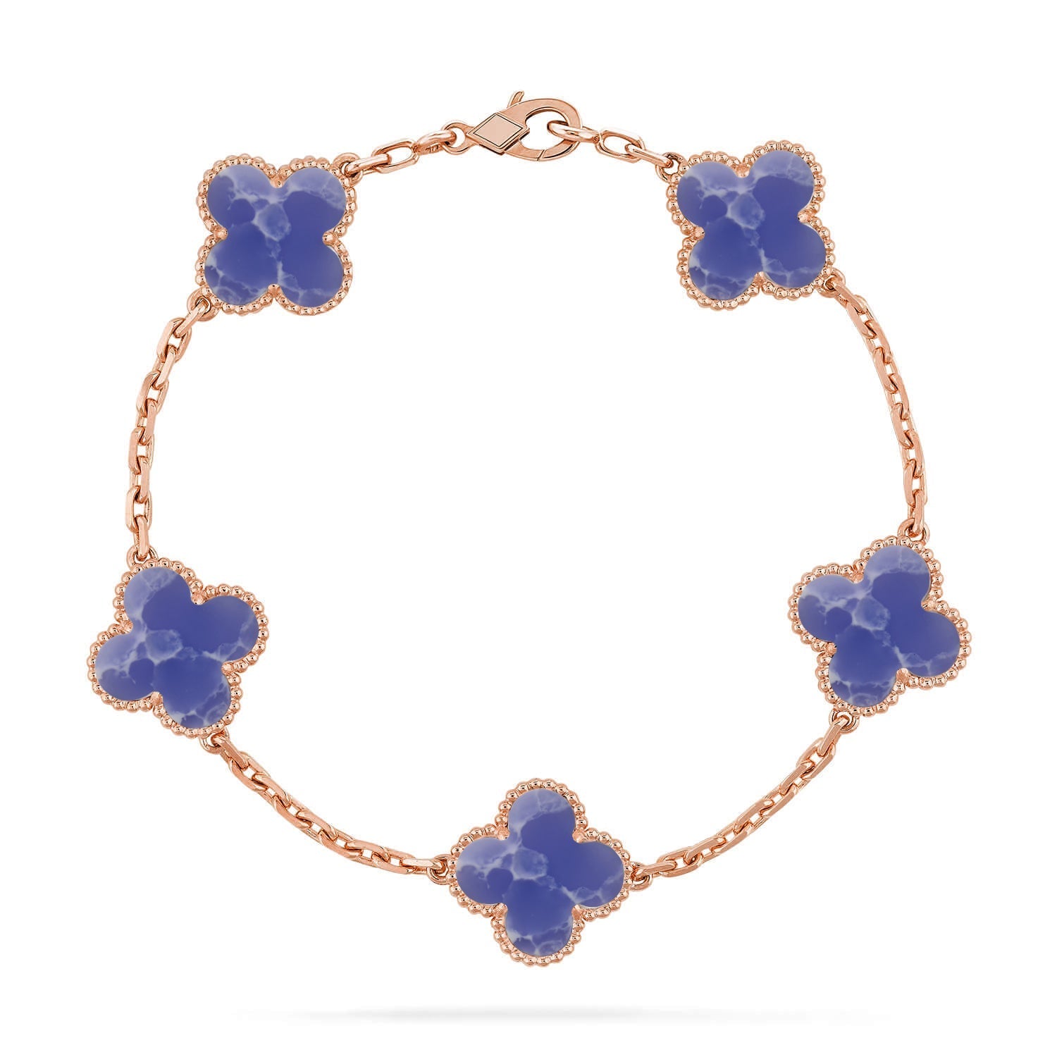 [Dream]New CLOVER 5 MOTIF BLUE VEINS BRACELET COLLECTION