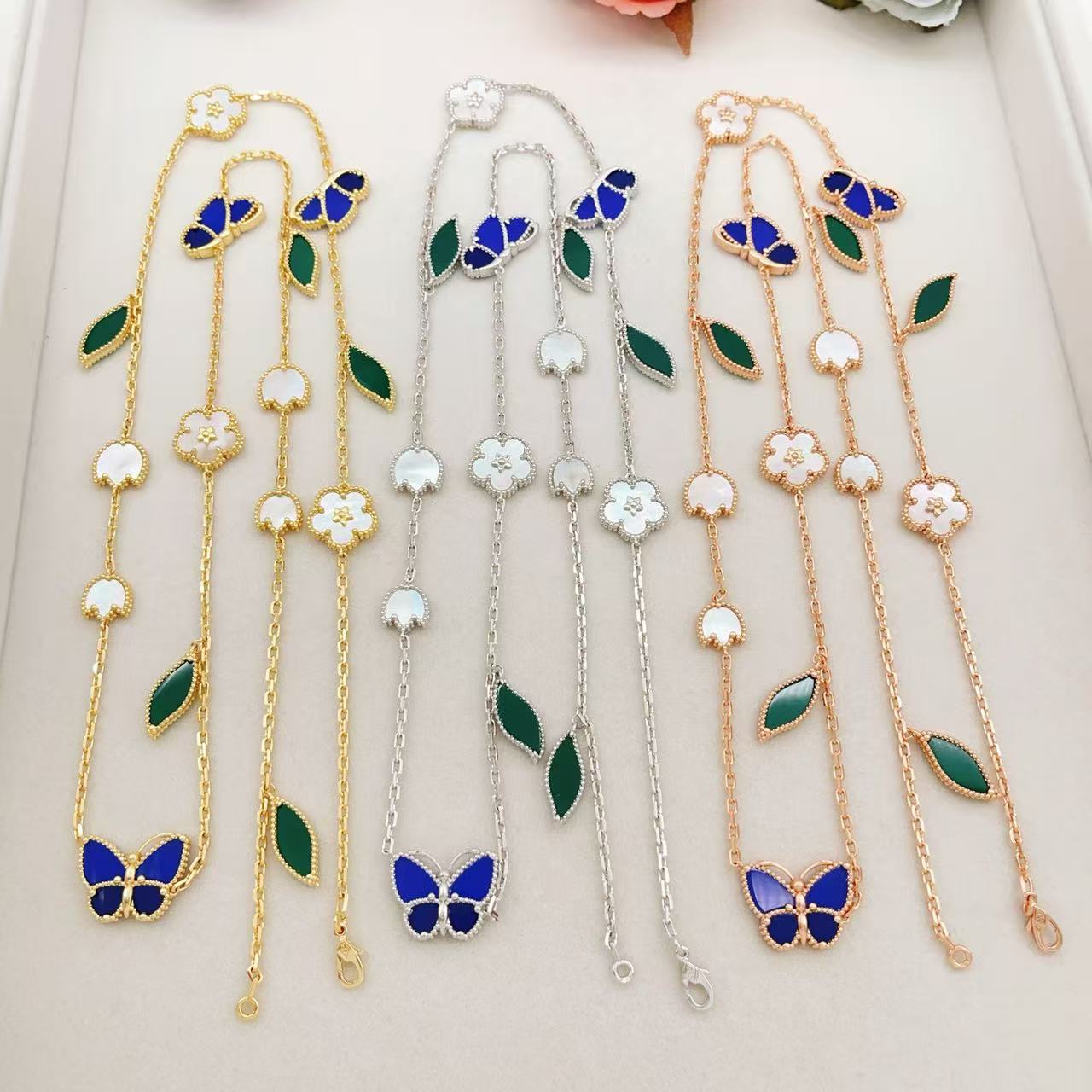 [Dream] 26 NEW CLOVER 15 MOTIFS LUCKY NECKLACE