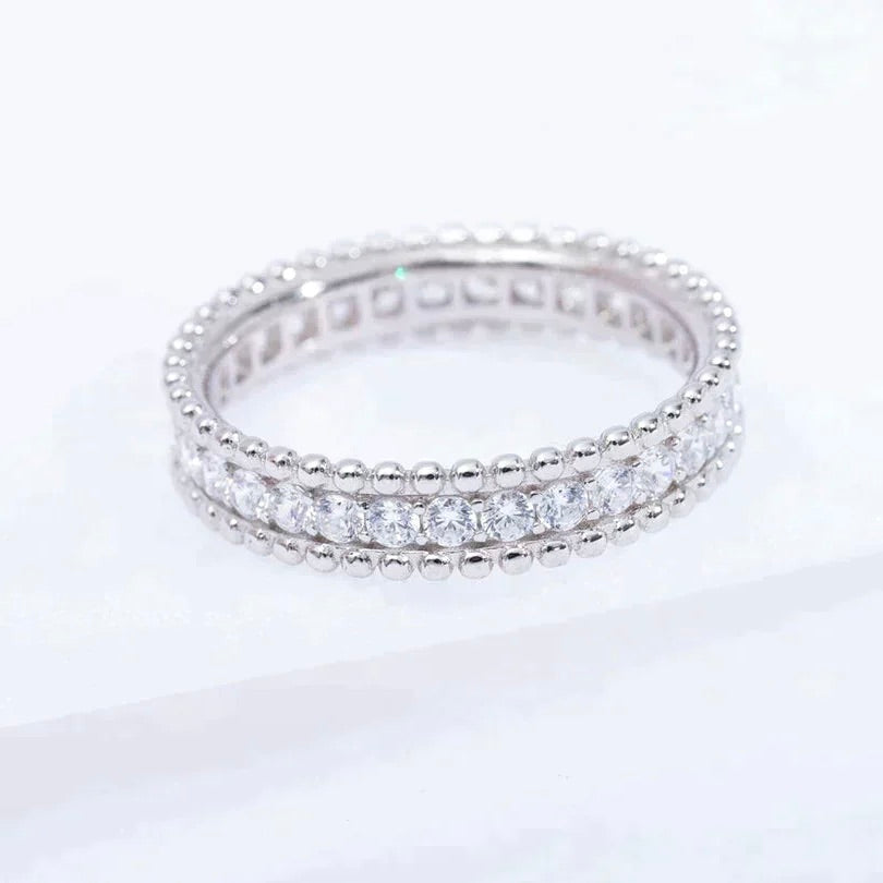 ¡®Dream¡¯PERLEE DIAMOND SILVER RING