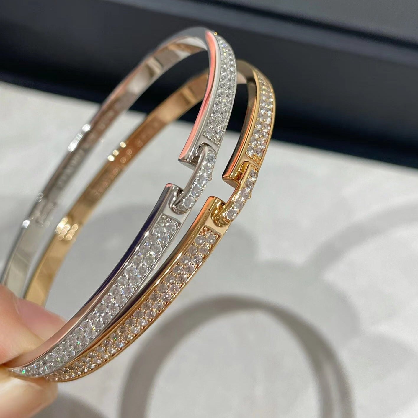 ¡®Dream¡¯LIENS VIDENCE DIAMOND PAVED BRACELET