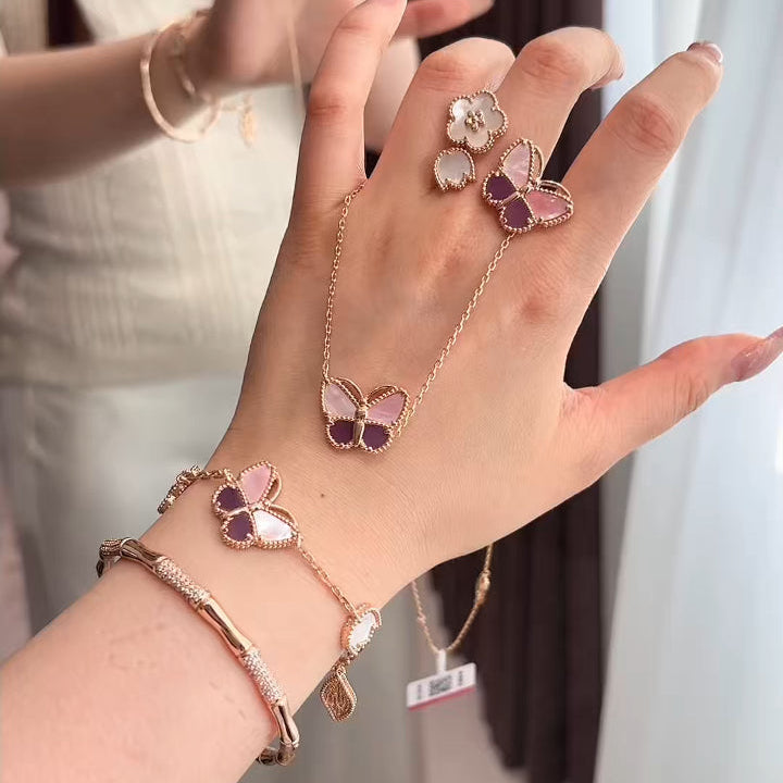[Dream] 26 NEW CLOVER LUCKY LIGHT PURPLE SET