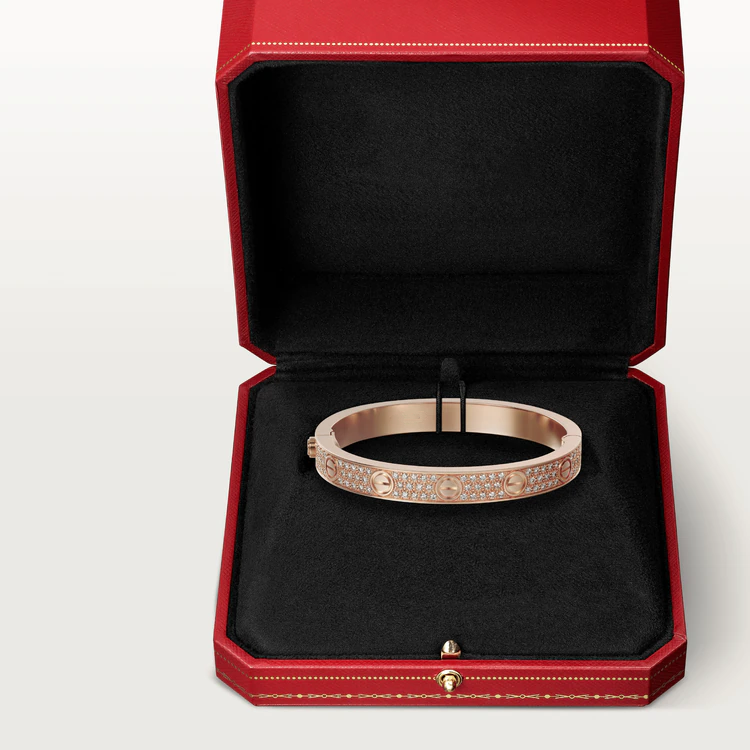 ¡®Dream¡¯LOVE BRACELET 6.1MM DIAMOND-PAVED