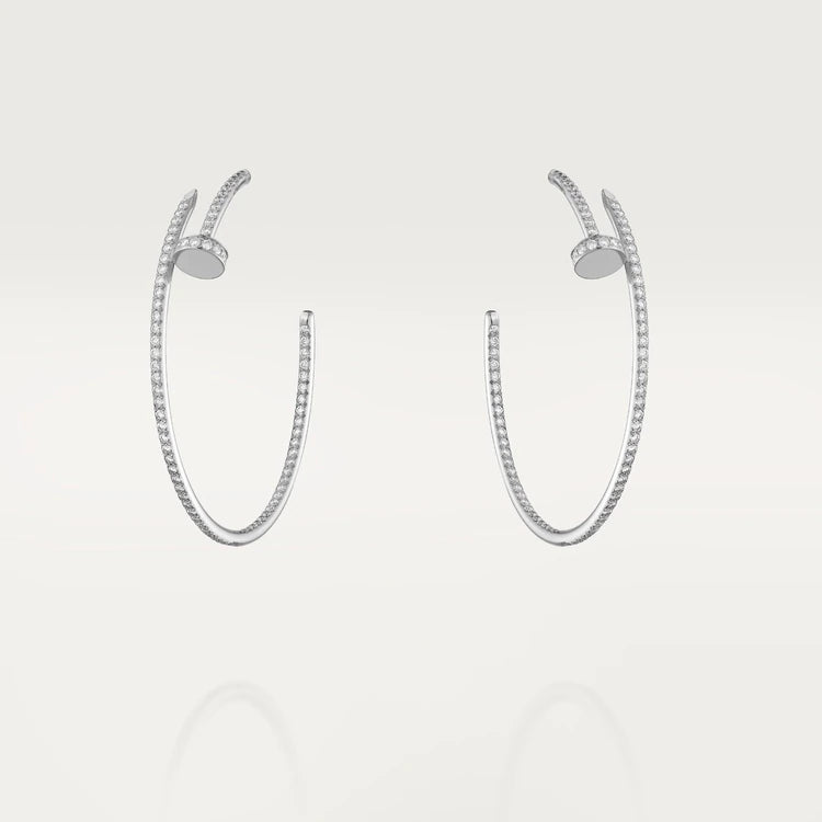 ¡®Dream¡¯JUSTE EARRINGS FULL DIAMONDS 1.8MM