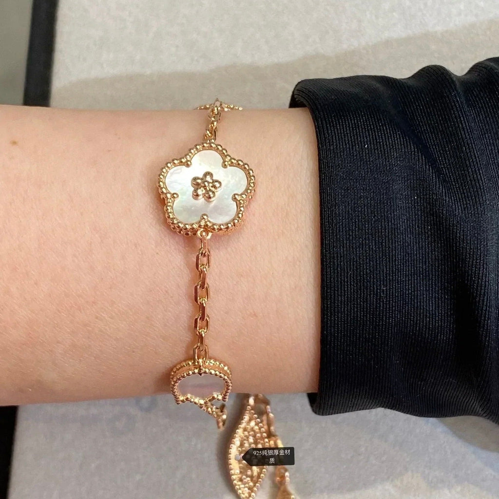 „Dream“-Armband mit 5 Glücksmotiven
