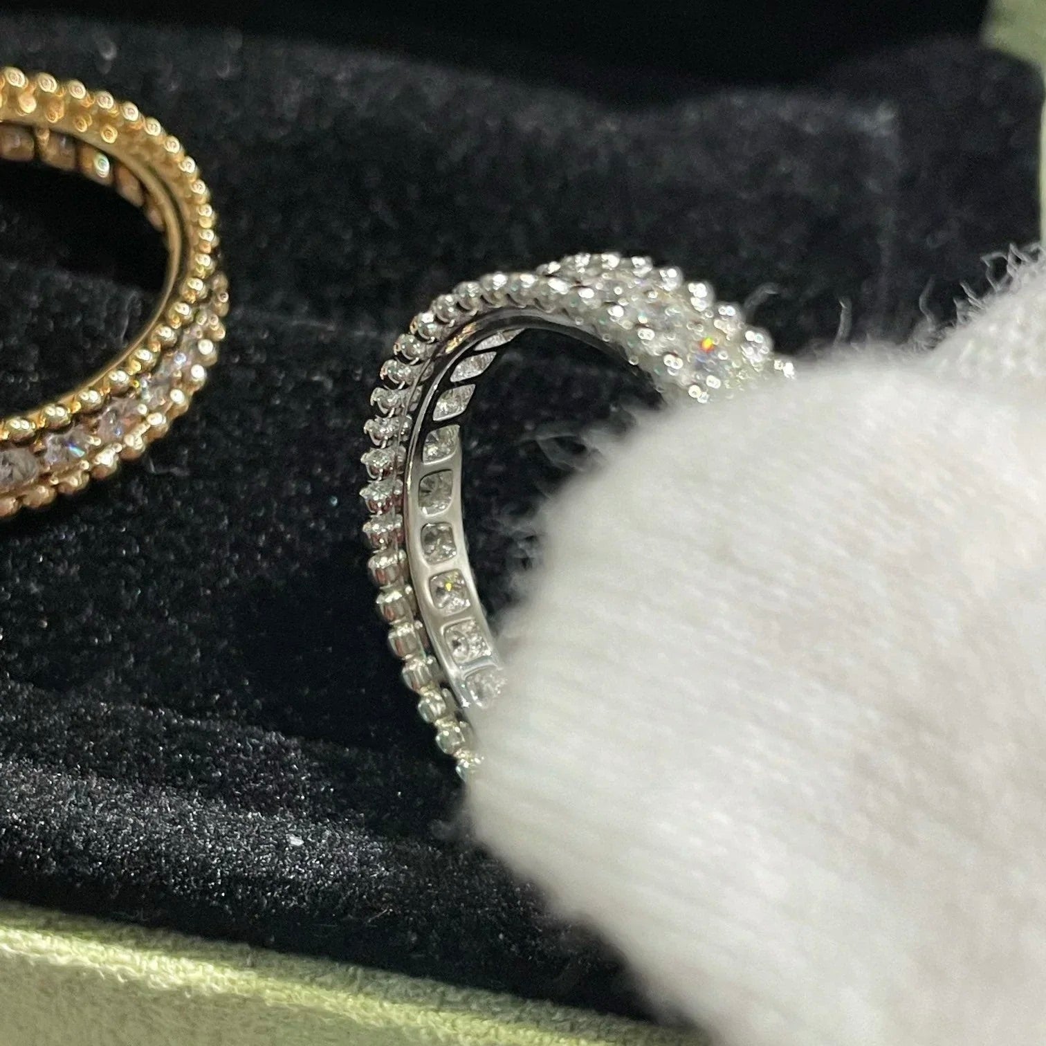 ¡®Dream¡¯PERLEE DIAMOND SILVER RING