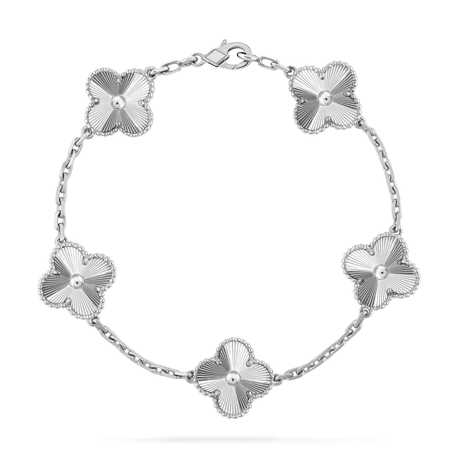 [Dream]New  CLOVER 5 MOTIF LASER BRACELET COLLECTION