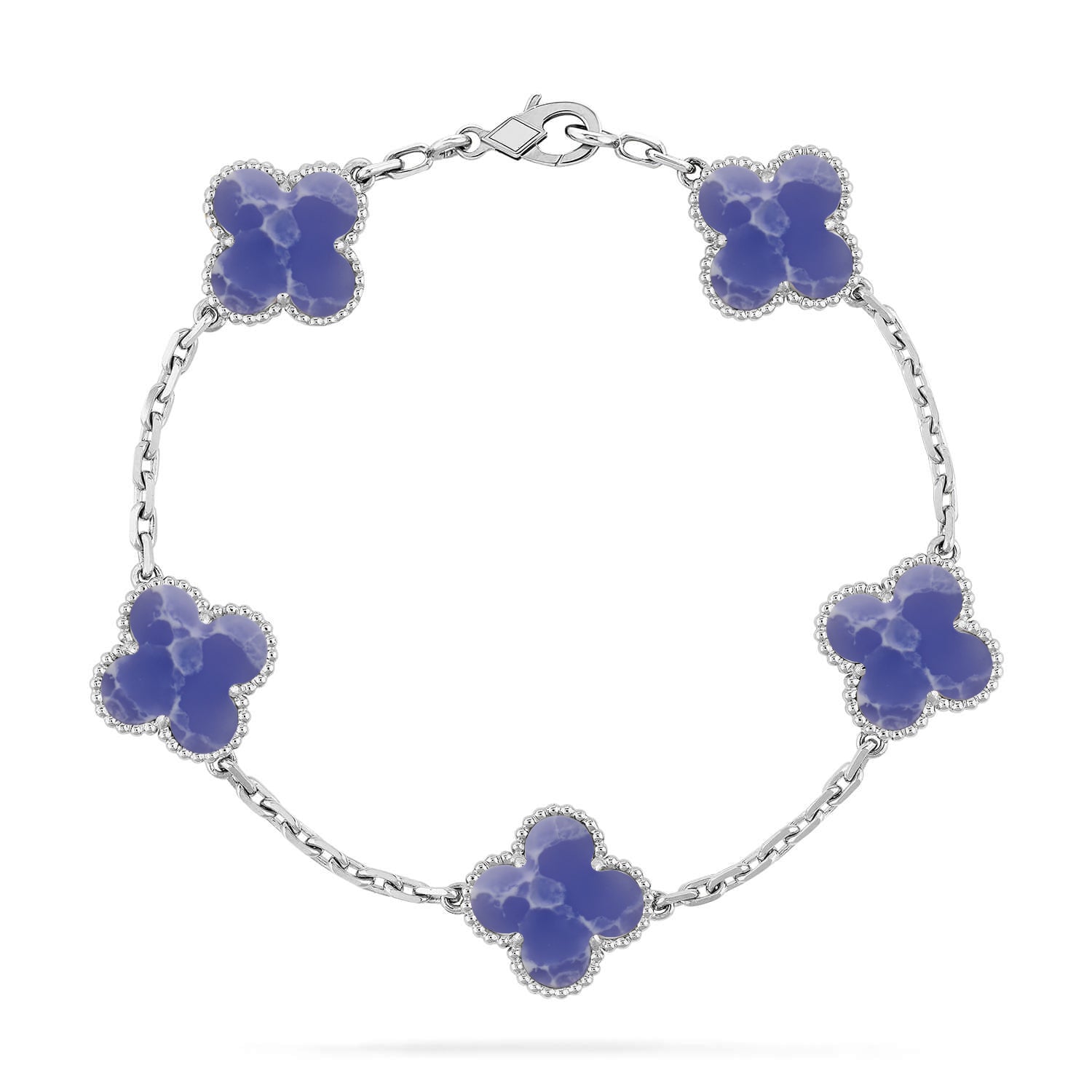 [Dream]New CLOVER 5 MOTIF BLUE VEINS BRACELET COLLECTION