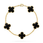 [Dream]New CLOVER 5 MOTIF ONYXS BRACELET COLLECTION
