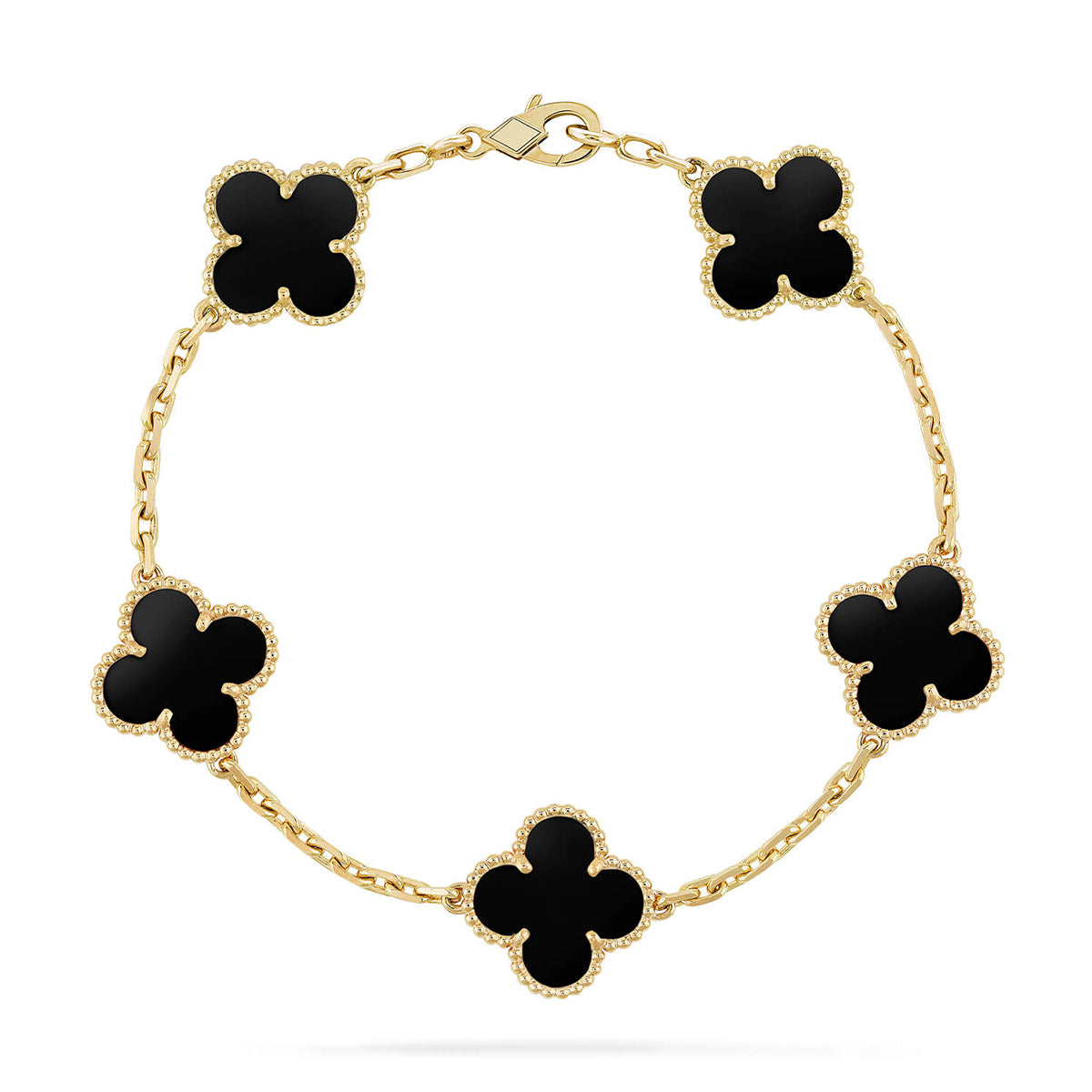 [Dream]New CLOVER 5 MOTIF ONYXS BRACELET COLLECTION