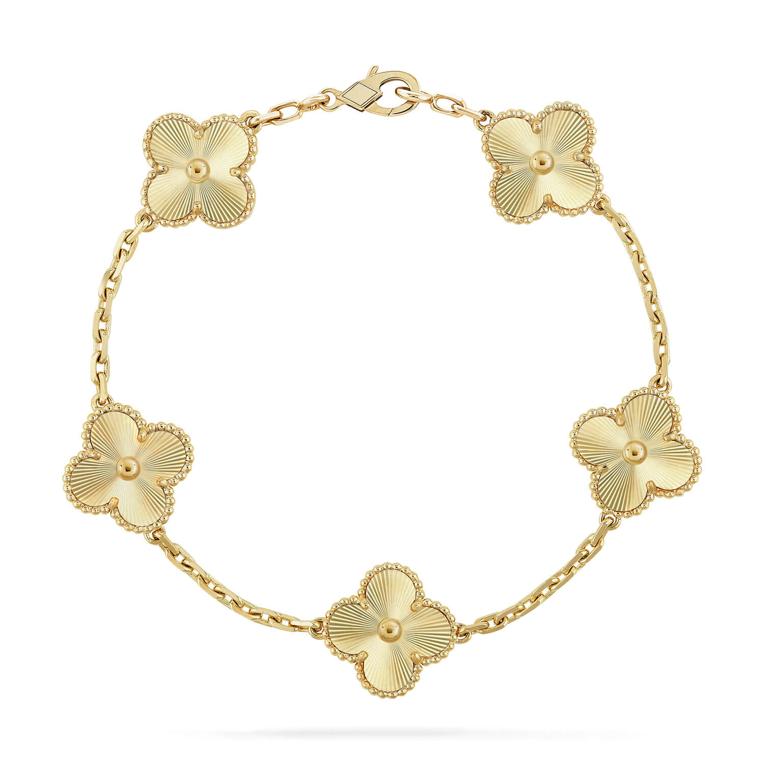 [Dream]New  CLOVER 5 MOTIF LASER BRACELET COLLECTION