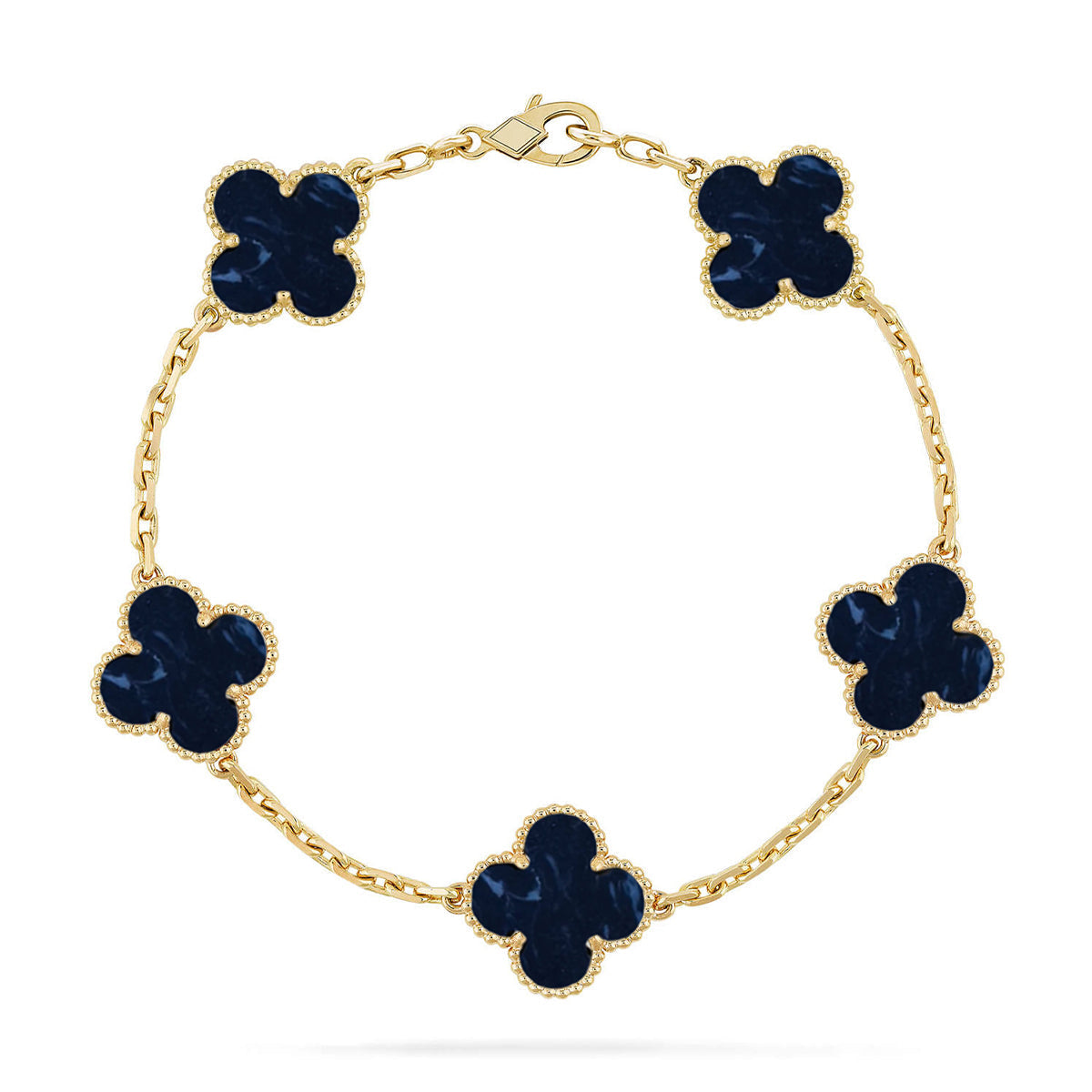 [Dream]New CLOVER 5 MOTIF PIETERSITE BRACELET COLLECTION