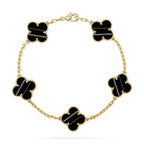 [Dream]New  CLOVER 5 MOTIF PULSAR STONE BRACELET COLLECTION