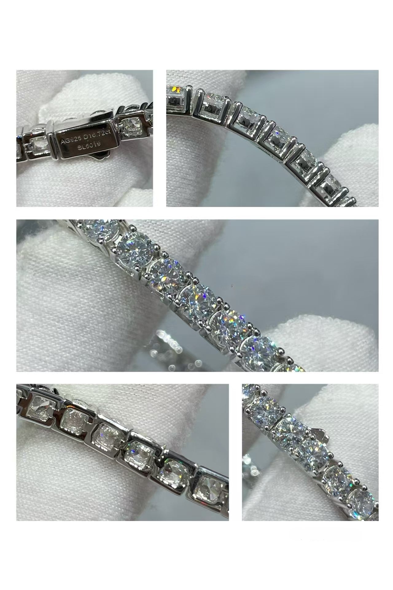 [¡®Dream¡¯]TENNIS BRACELET WITH FULL DIAMOND SETTING
