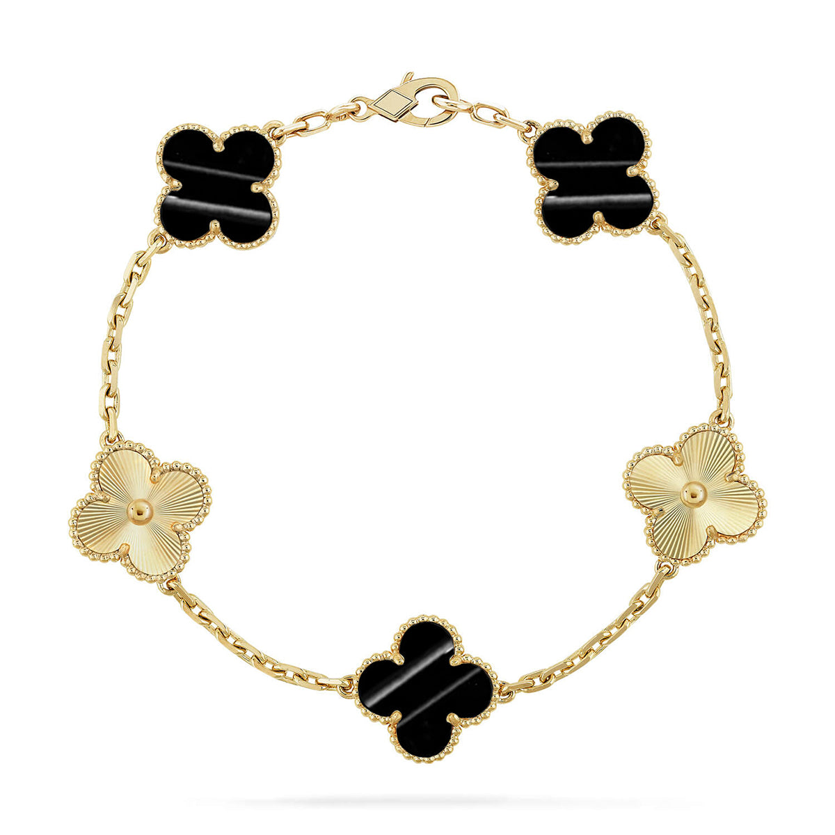 [Dream]New  CLOVER 5 MOTIF PULSAR STONE BRACELET COLLECTION