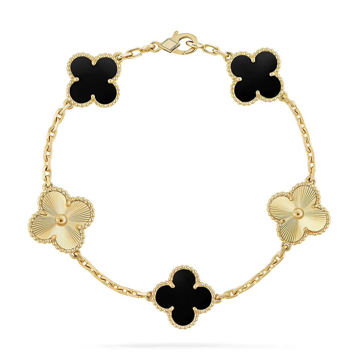 [Dream]New CLOVER 5 MOTIF ONYXS BRACELET COLLECTION