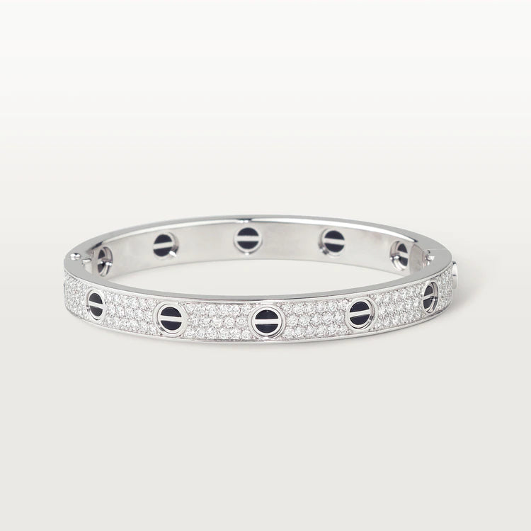 ¡®Dream¡¯LOVE BRACELET 6.1MM DIAMOND-PAVED CERAMIC