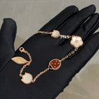„Dream“-Armband mit 5 Glücksmotiven