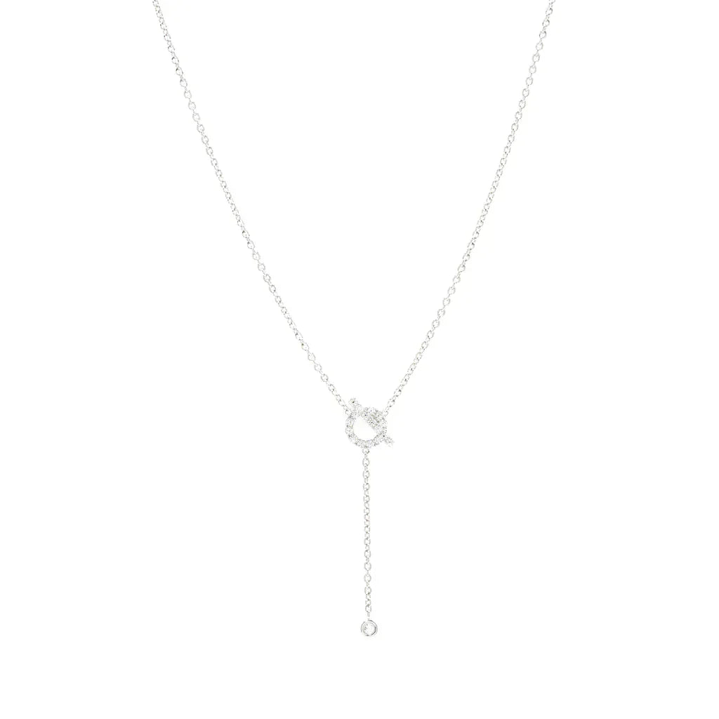 ¡®Dream¡¯FINESSE SILVER DIAMOND NECKLACE
