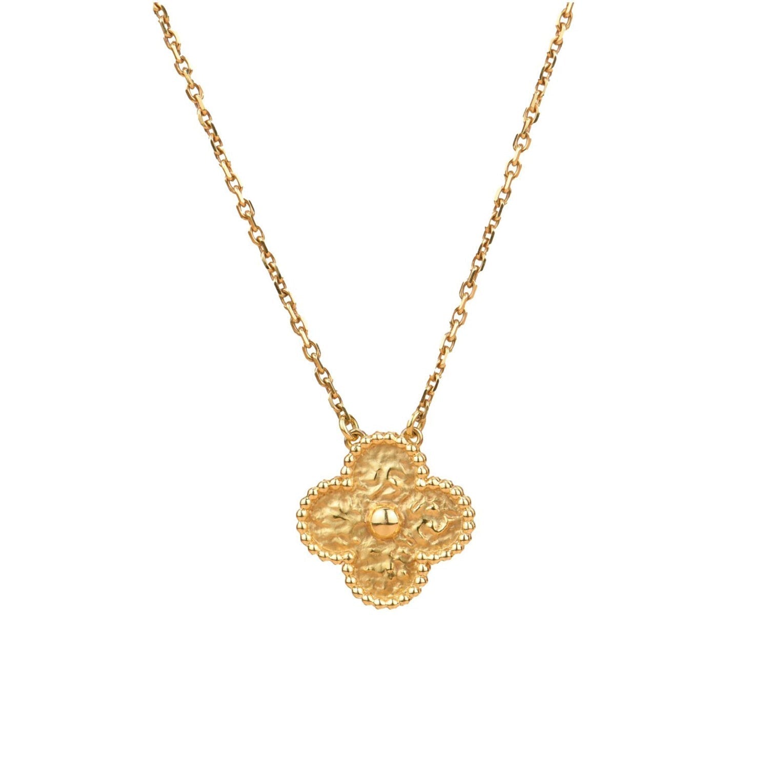 ¡®Dream¡¯CLOVER 15MM  BRONZING NECKLACE