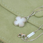 ¡®Dream¡¯CLOVER  15MM WHITE MOTHER-OF-PEARL SILVER