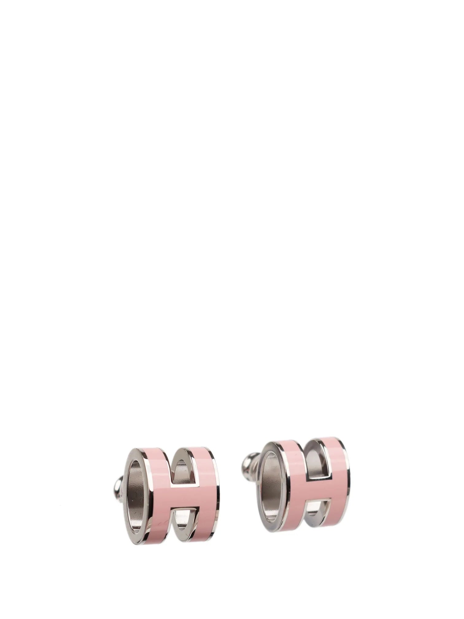 ¡®Dream¡¯MINI POP H SILVER EARRINGS PINK