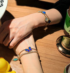 [Dream JURI]LUCKY SPRING BUTTERFLY 5 MOTIF BRACELET