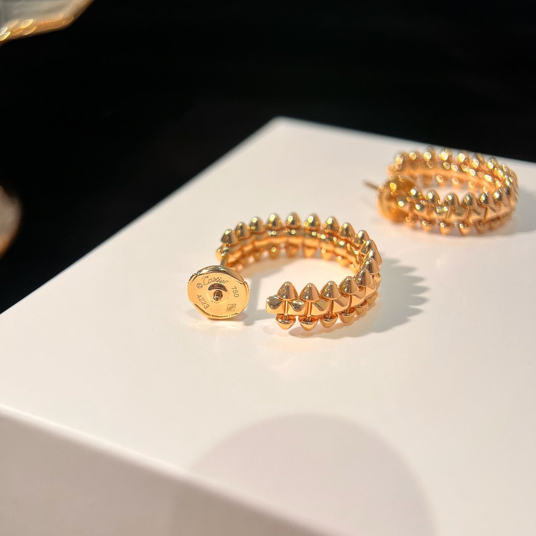 ¡®Dream¡¯CLASH SMALL HOOP EARRINGS