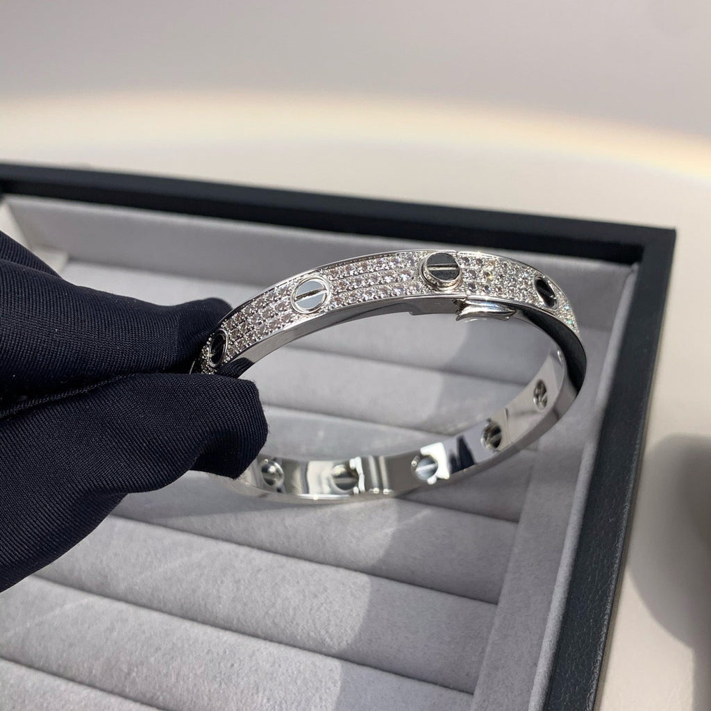 ¡®Dream¡¯LOVE BRACELET 6.1MM DIAMOND-PAVED CERAMIC