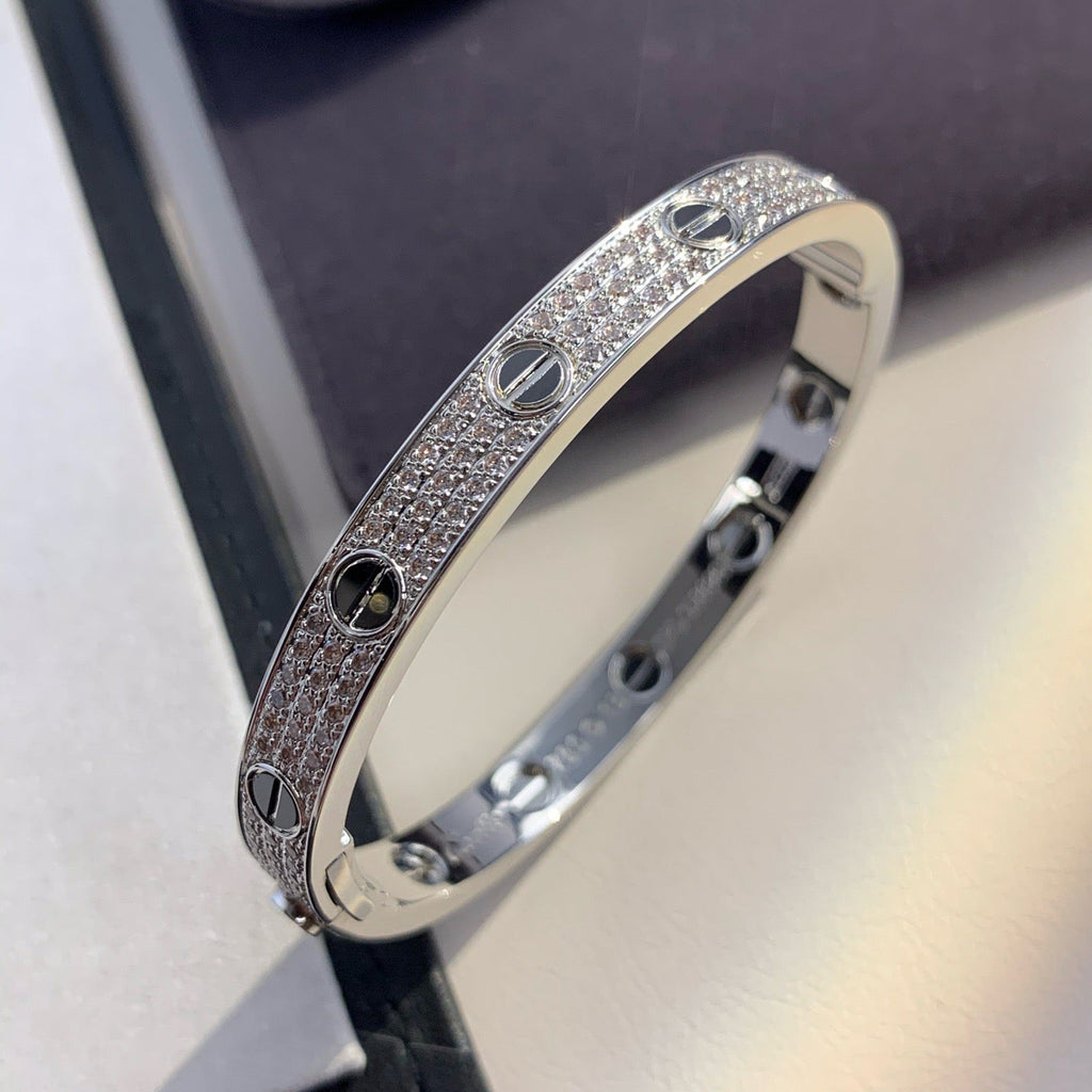 ¡®Dream¡¯LOVE BRACELET 6.1MM DIAMOND-PAVED CERAMIC