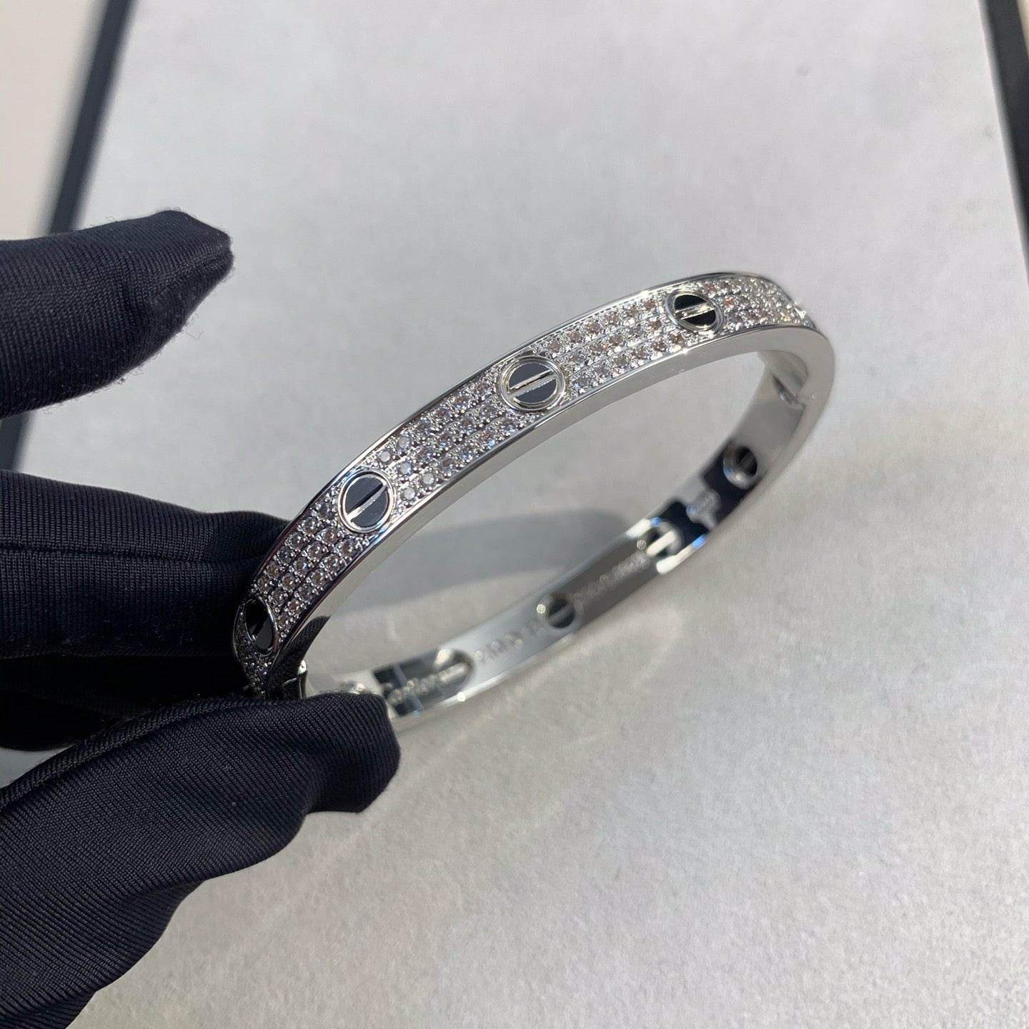 ¡®Dream¡¯LOVE BRACELET 6.1MM DIAMOND-PAVED CERAMIC