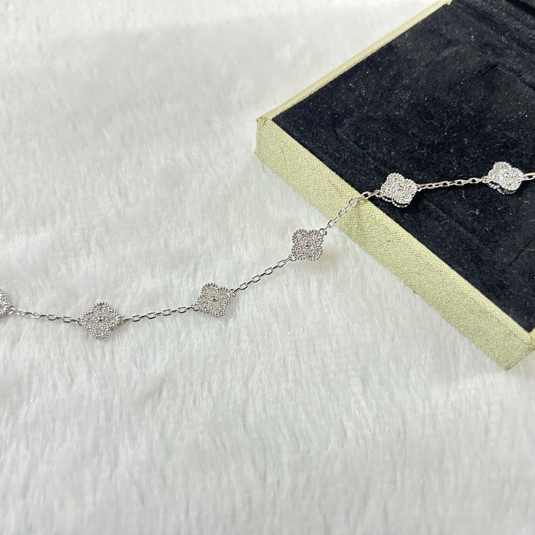[Dream]New CLOVER 6 MOTIF DIAMOND BRACELET