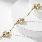 ¡®Dream¡¯CLOVER 10 MOTIFS LASER NECKLACE