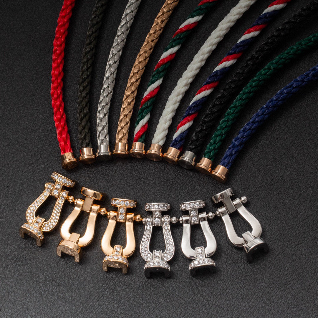 ¡®Dream¡¯FORCE LARGE HORSESHOE NO DIAMOND BRACELET GOLD