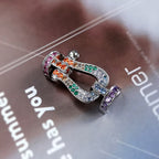 ¡®Dream¡¯FORCE LARGE HORSESHOE CLASP  METAL BRACELET