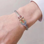 ¡®Dream¡¯FORCE LARGE HORSESHOE  COLORED DIAMOND BRACELET ROSE GOLD