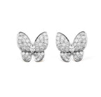 ¡®Dream¡¯BUTTERFLY ALL DIAMOND EARRINGS