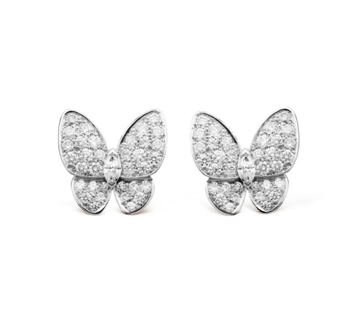 ¡®Dream¡¯BUTTERFLY ALL DIAMOND EARRINGS