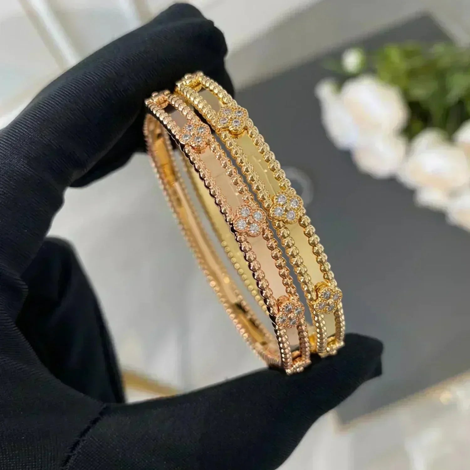 „Dream“-KLEE-ARMBAND 4MM DIAMANTEN