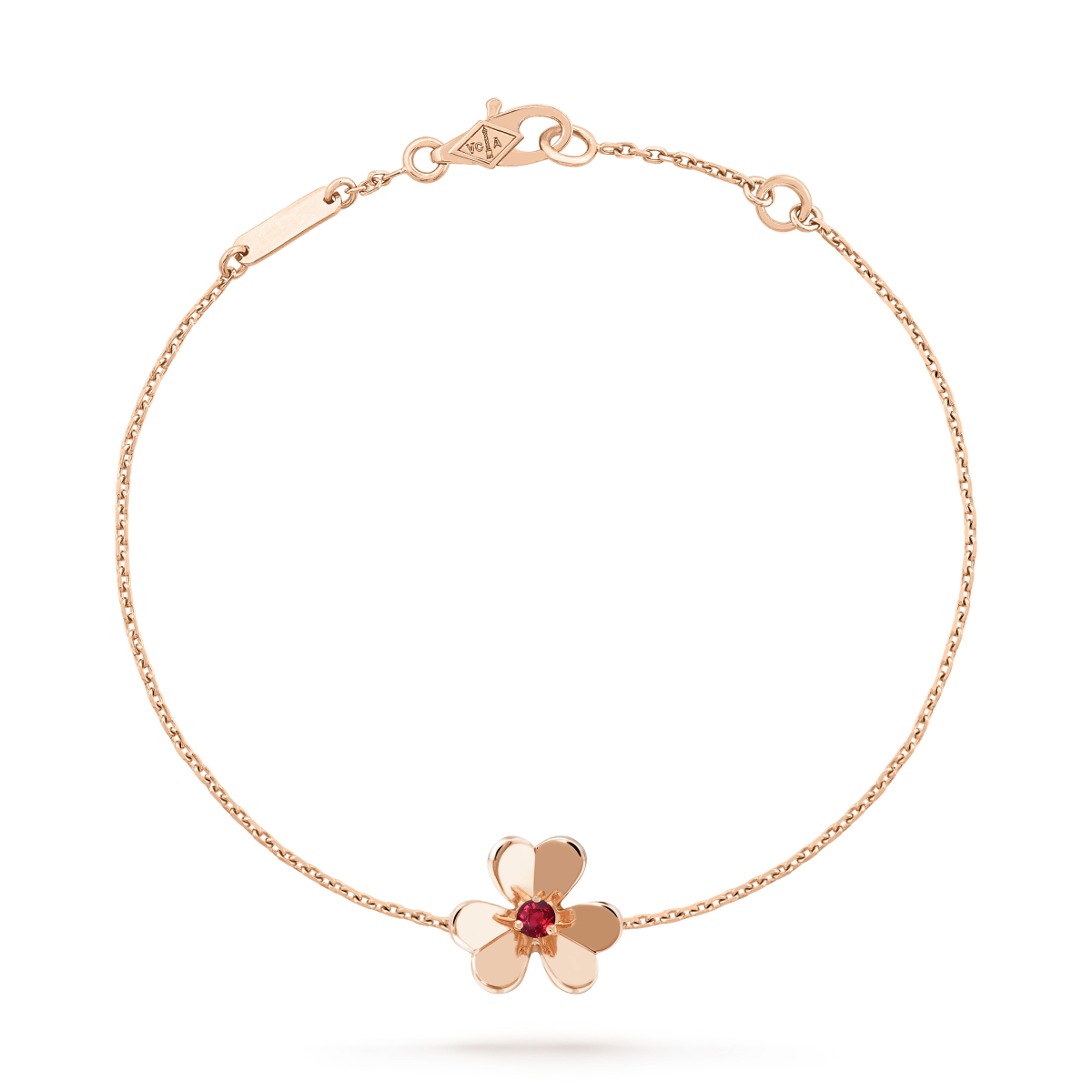 ¡®Dream¡¯FRIVOLE GOLD FLOWER PINK MALACHITE BRACELET