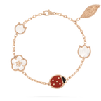 „Dream“-Armband mit 5 Glücksmotiven
