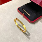 「ドリーム」LOVEブレスレット 6.1MM ダイヤモンド10石