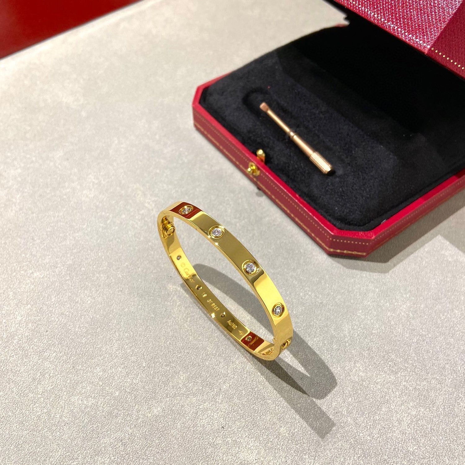 ¡®Dream¡¯LOVE BRACELET 6.1MM 10 DIAMONDS