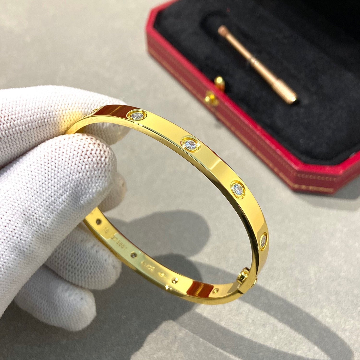 ¡®Dream¡¯LOVE BRACELET 6.1MM 10 DIAMONDS