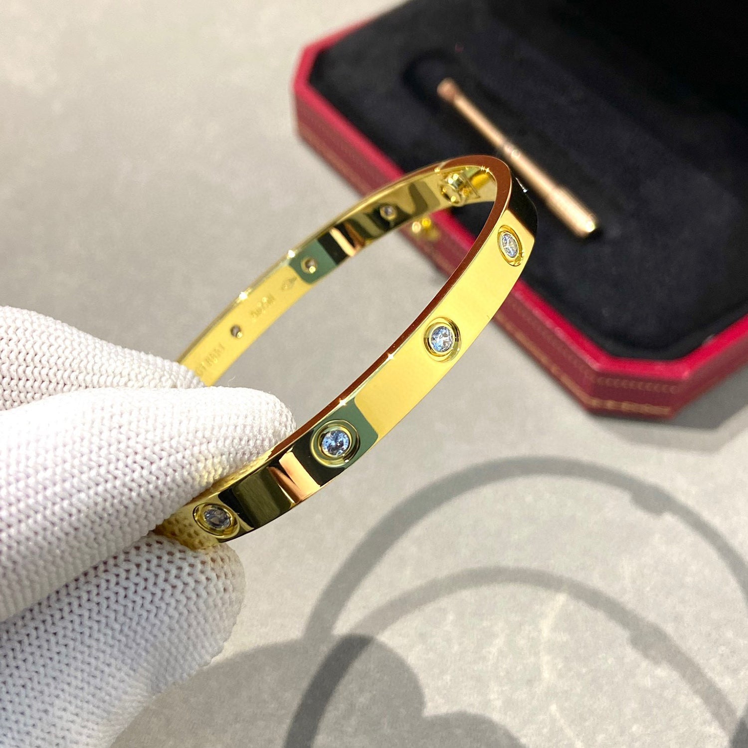 ¡®Dream¡¯LOVE BRACELET 6.1MM 10 DIAMONDS
